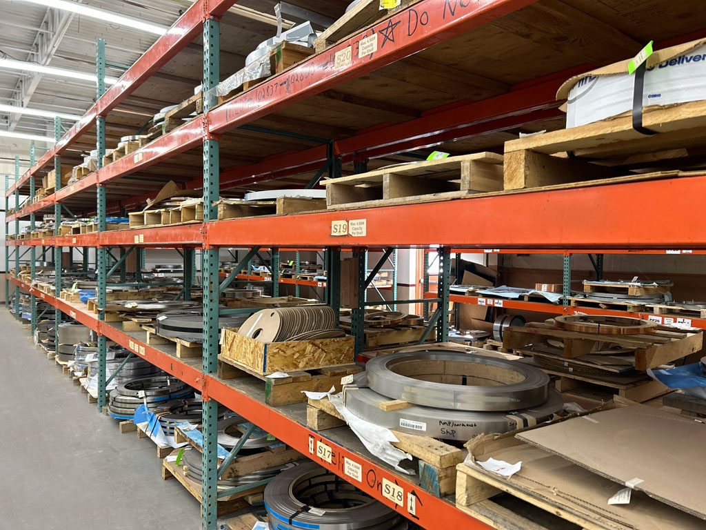 Raw Materials Shelfings